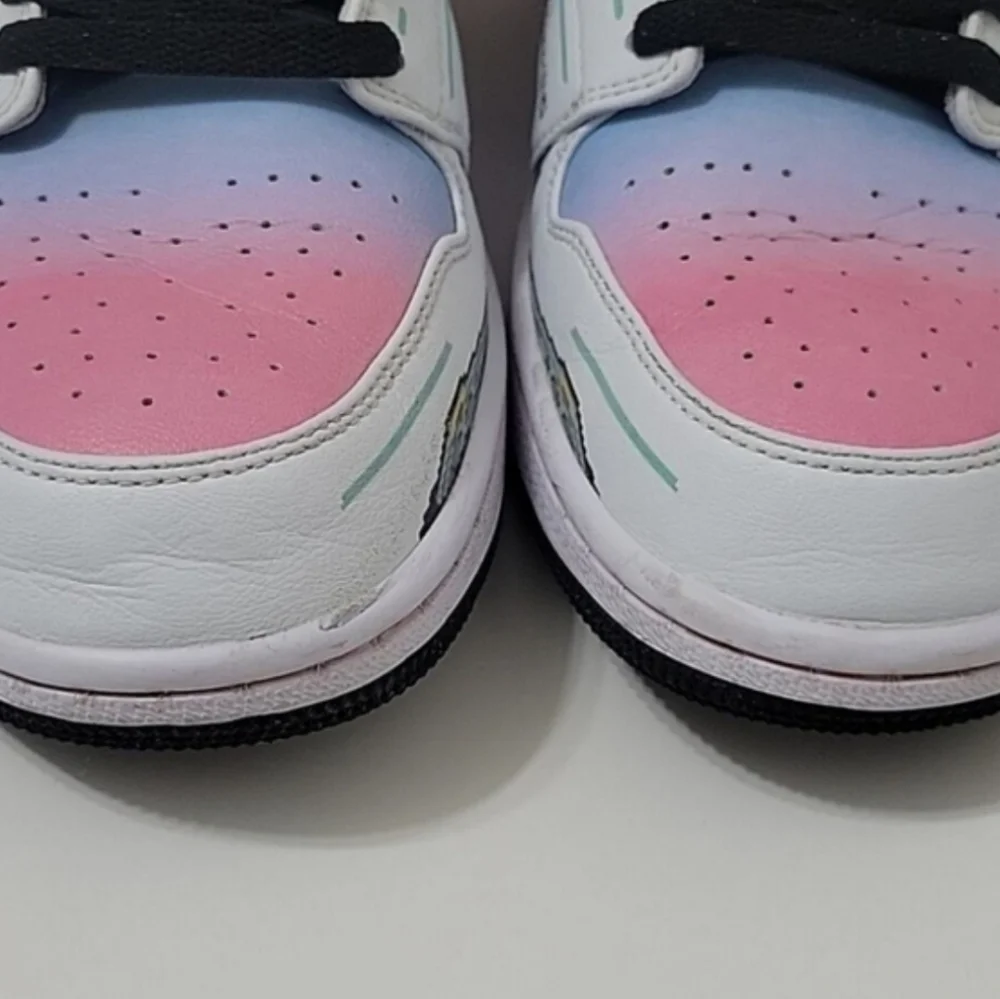 Jordan 1 CyperPunk Low Sneaker - Picture 2 of 11